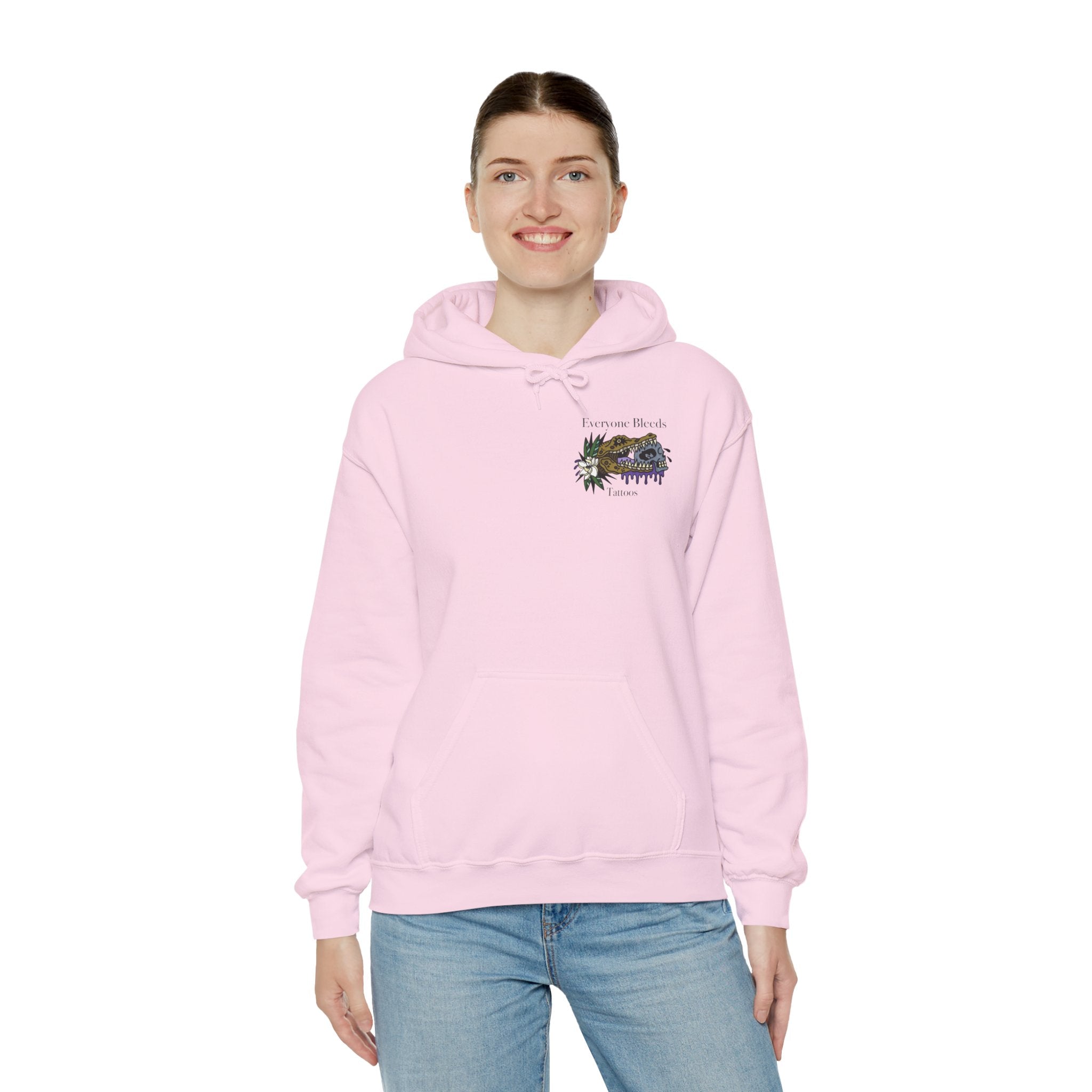 Tattooed Panthers Hoodie – “I Have Tattoos Under Here, But I’m Cold” Cozy Graphic Sweatshirt