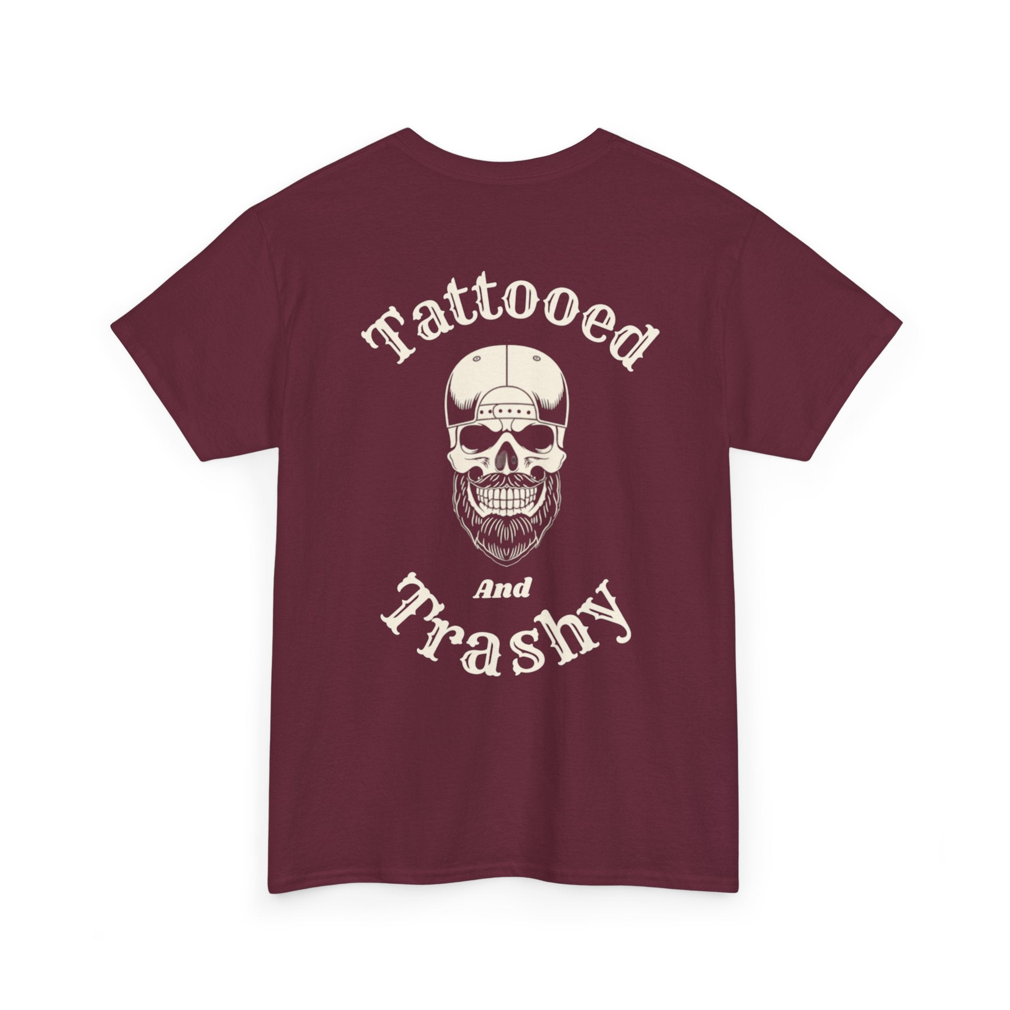 Tattooed and Trashy Skull T-Shirt