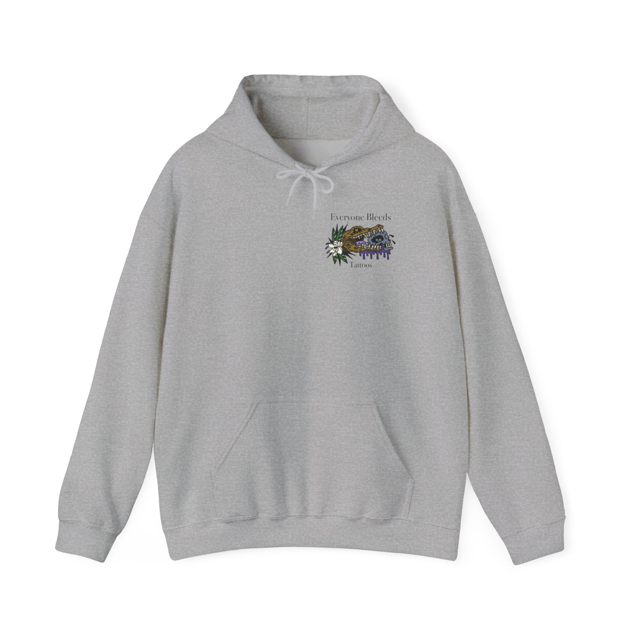Tattooed Panthers Hoodie – “I Have Tattoos Under Here, But I’m Cold” Cozy Graphic Sweatshirt