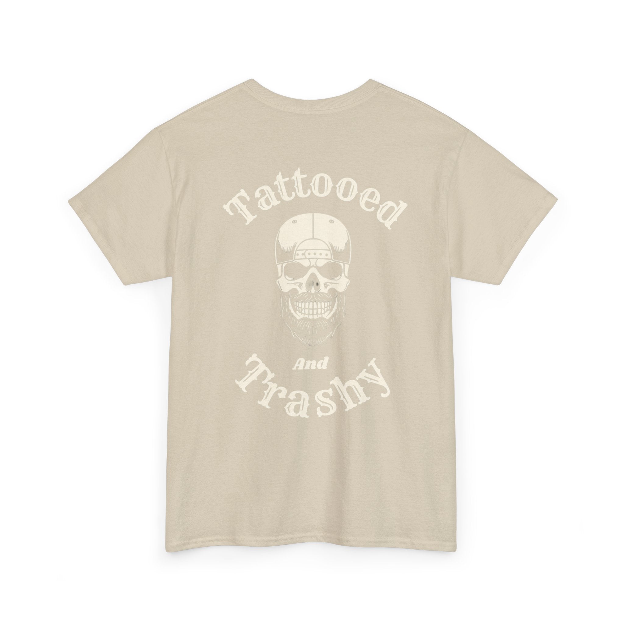 Tattooed and Trashy Skull T-Shirt