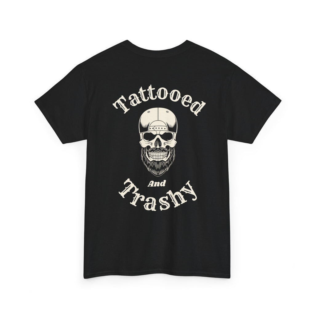 Tattooed and Trashy Skull T-Shirt