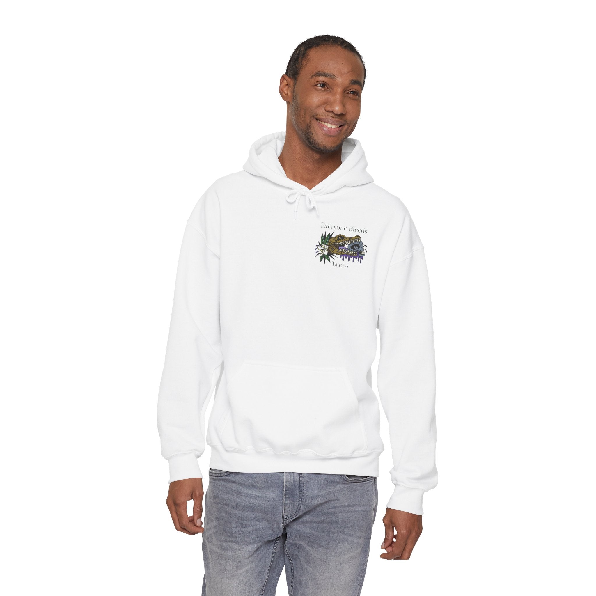 Tattooed Panthers Hoodie – “I Have Tattoos Under Here, But I’m Cold” Cozy Graphic Sweatshirt
