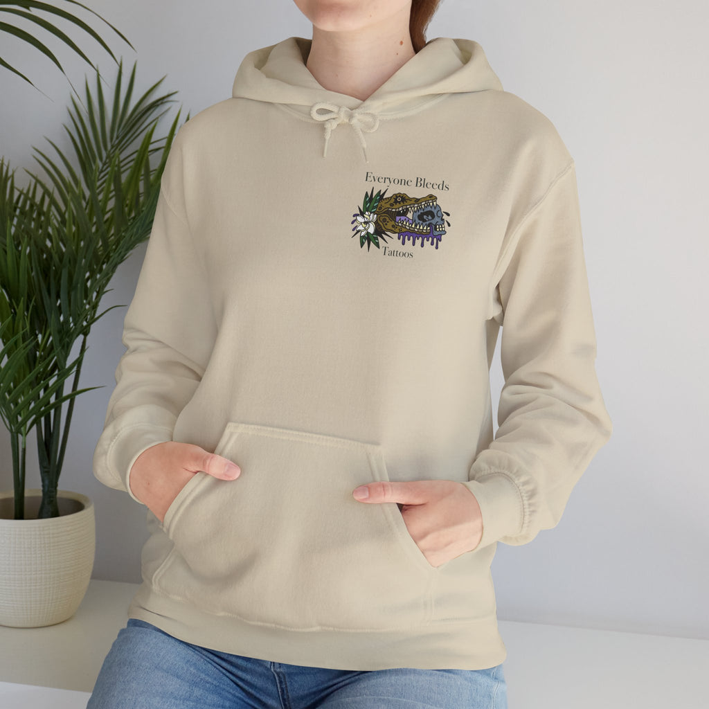Tattooed Panthers Hoodie – “I Have Tattoos Under Here, But I’m Cold” Cozy Graphic Sweatshirt
